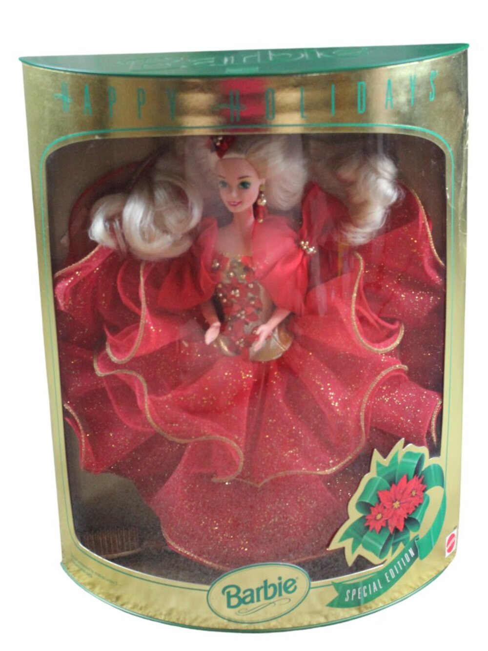 Barbie Happy Holidays Special Edition Doll #10824 Vintage 1993 Christmas Toy NEW